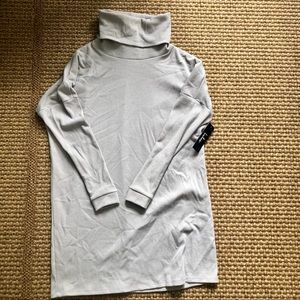 New with tags! Lulu’s grey cowl neck dress. XS